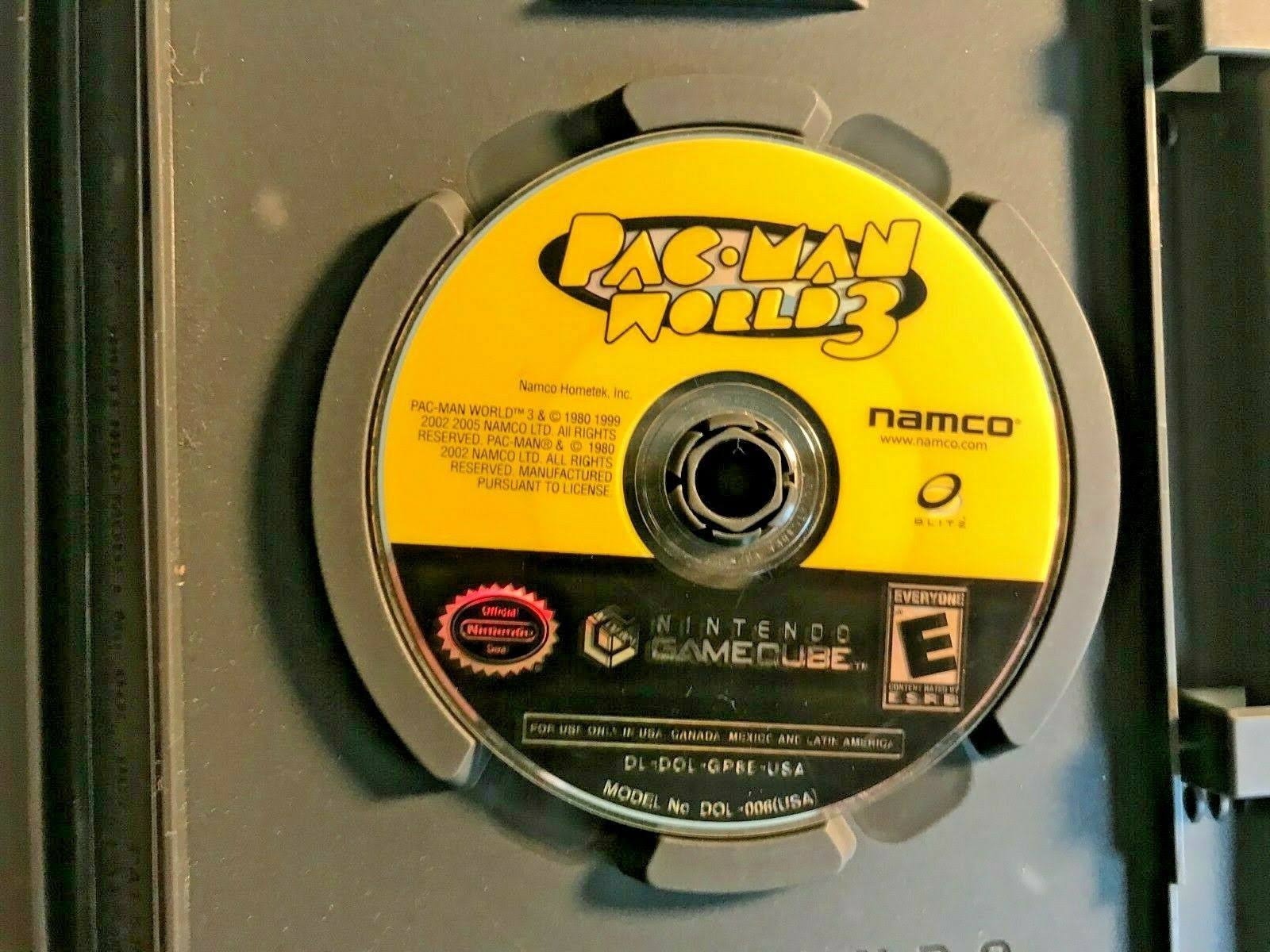 🔥Gamecube Pac Man World 3 - CT-03-s