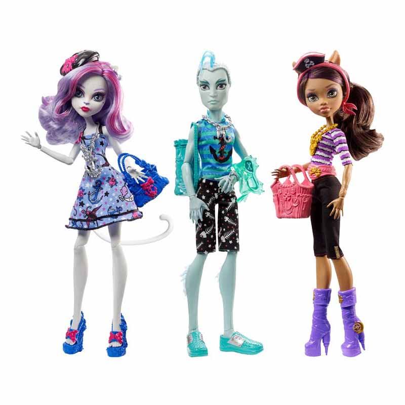 🔥Monster High Shriekwrecked Shriek Mates Gillington Gil Webber Doll ...