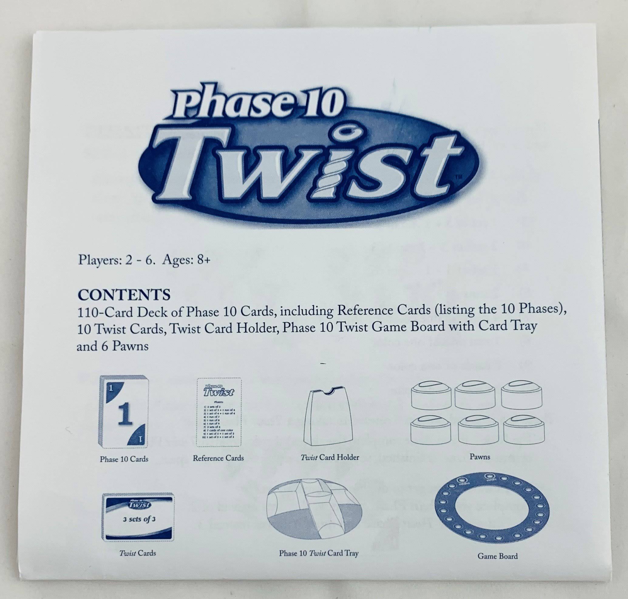 Phase 10 Twist Game CT03s