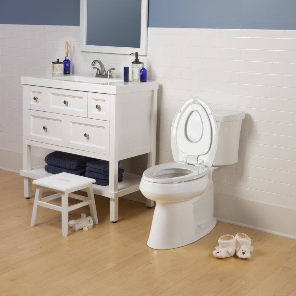 🔥Mayfair by Bemis NextStep2 White Elongated SlowClose Toilet Seat CT