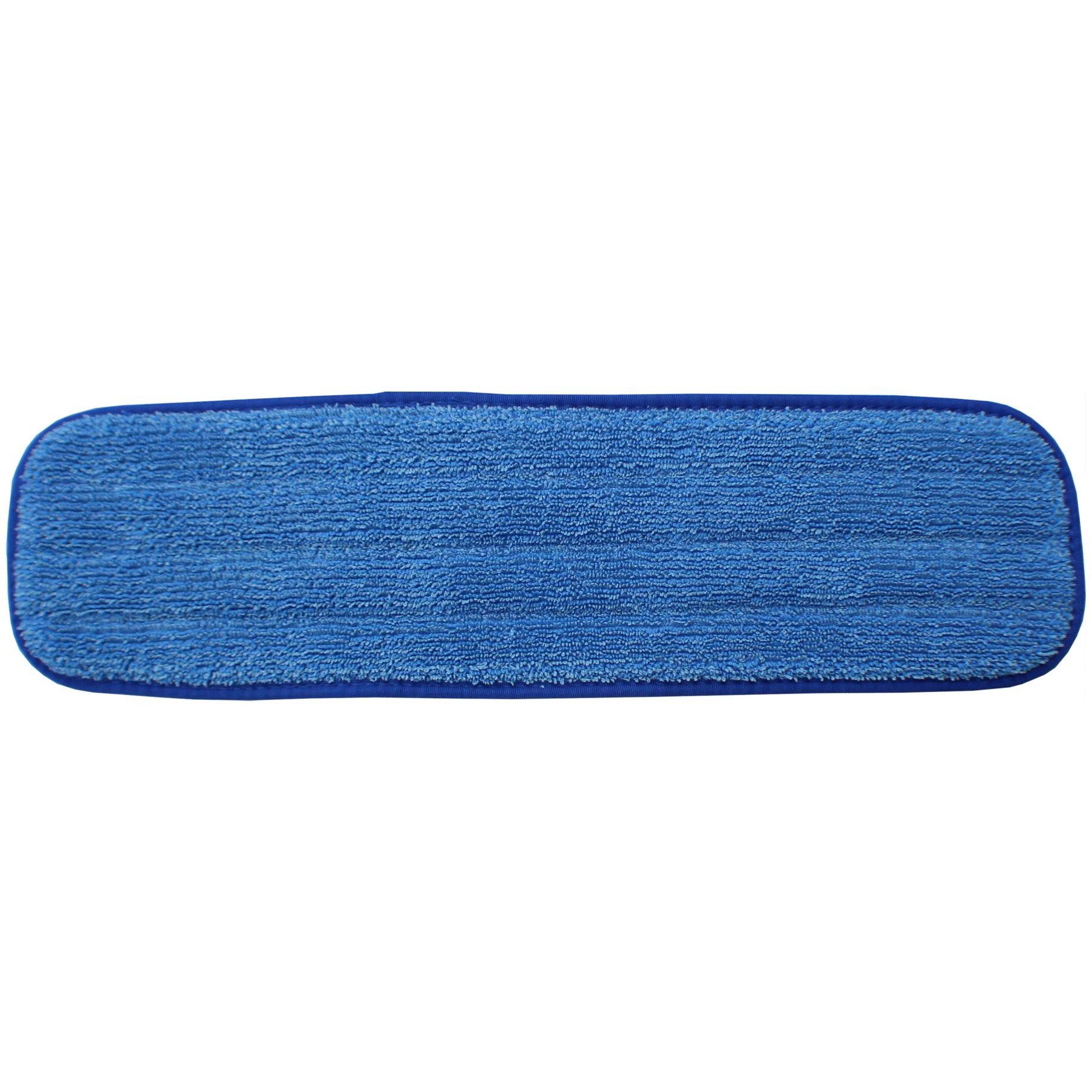 Microfiber Mop Pads 48 inch Velcro, Launderable, Wet/Dry 12 Pack