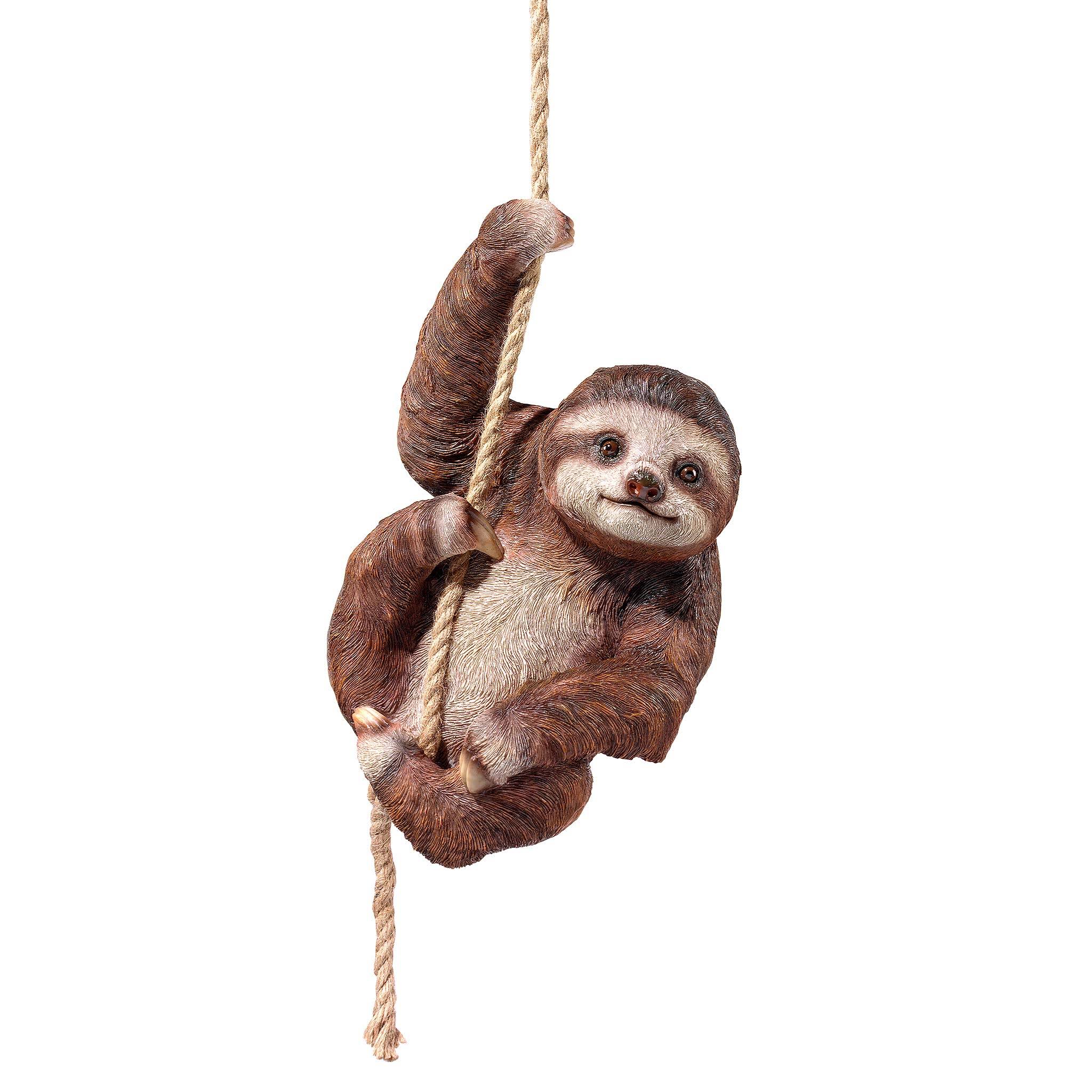 🔥Design Toscano Hanging Horatio The 3-Toed Sloth Statue - CT-03-s