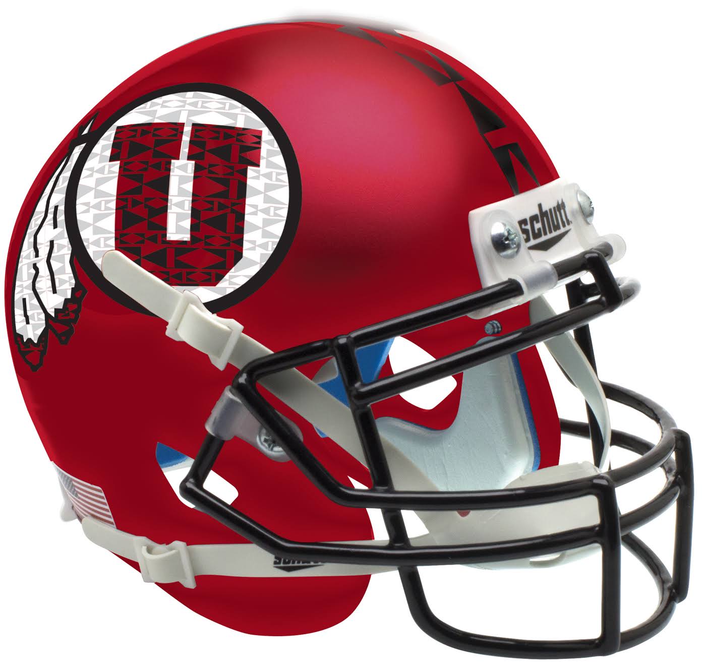 🔥Utah Utes Alternate 11 Schutt XP Authentic Full Size Football Helmet ...