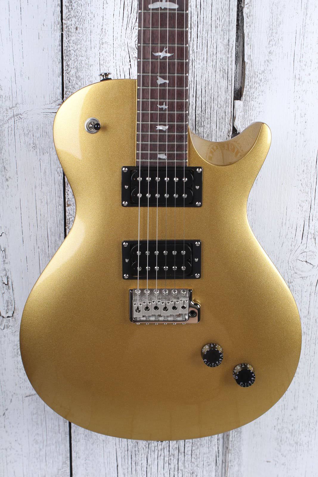 🔥PRS SE Santana Singlecut Trem Electric Guitar Egyptian Gold CT03s