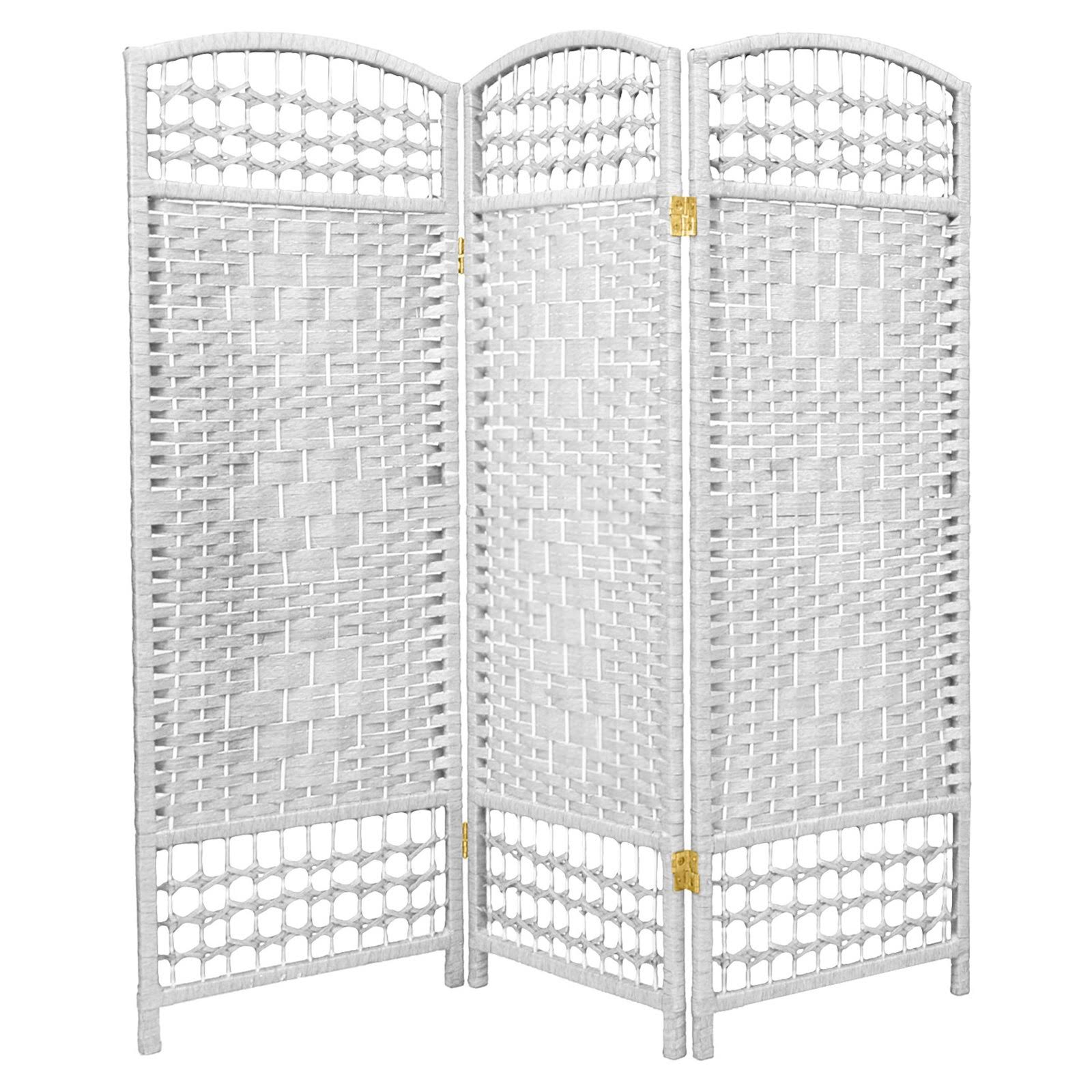 🔥Oriental Furniture 5 1/2 ft. Tall Fiber Weave Room Divider 3 Panel