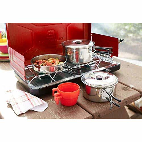 🔥Outbound GAS Camping Stove 2 Burner Propane 10,000 BTU&s per CT03s