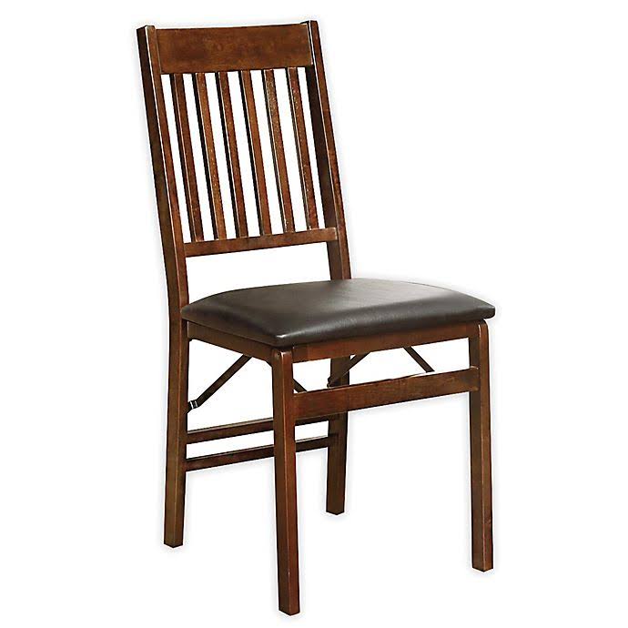 🔥Mission Back Folding Wood Chair in Walnut - CT-03-s