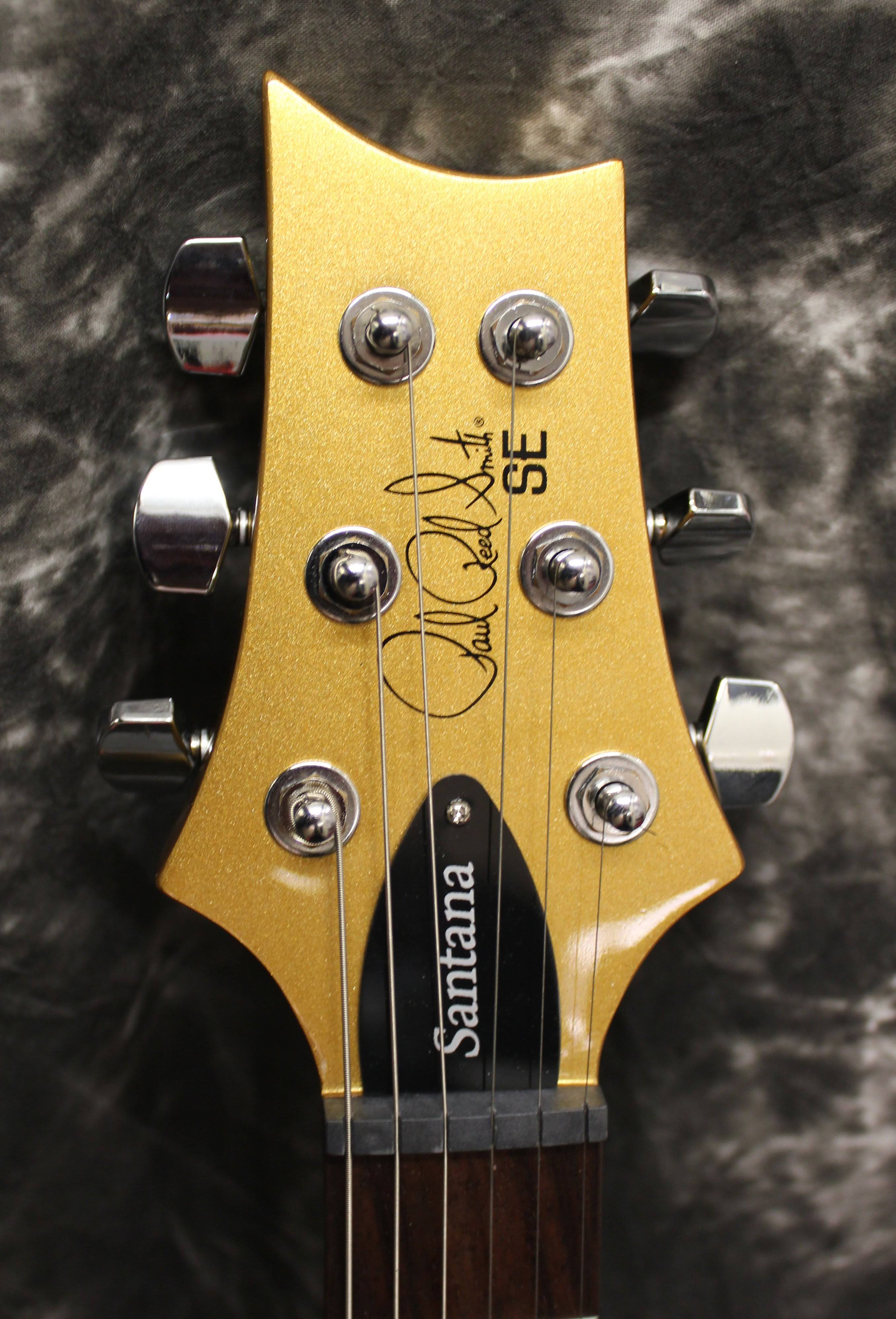 🔥PRS SE Santana Singlecut Trem Electric Guitar Egyptian Gold CT03s