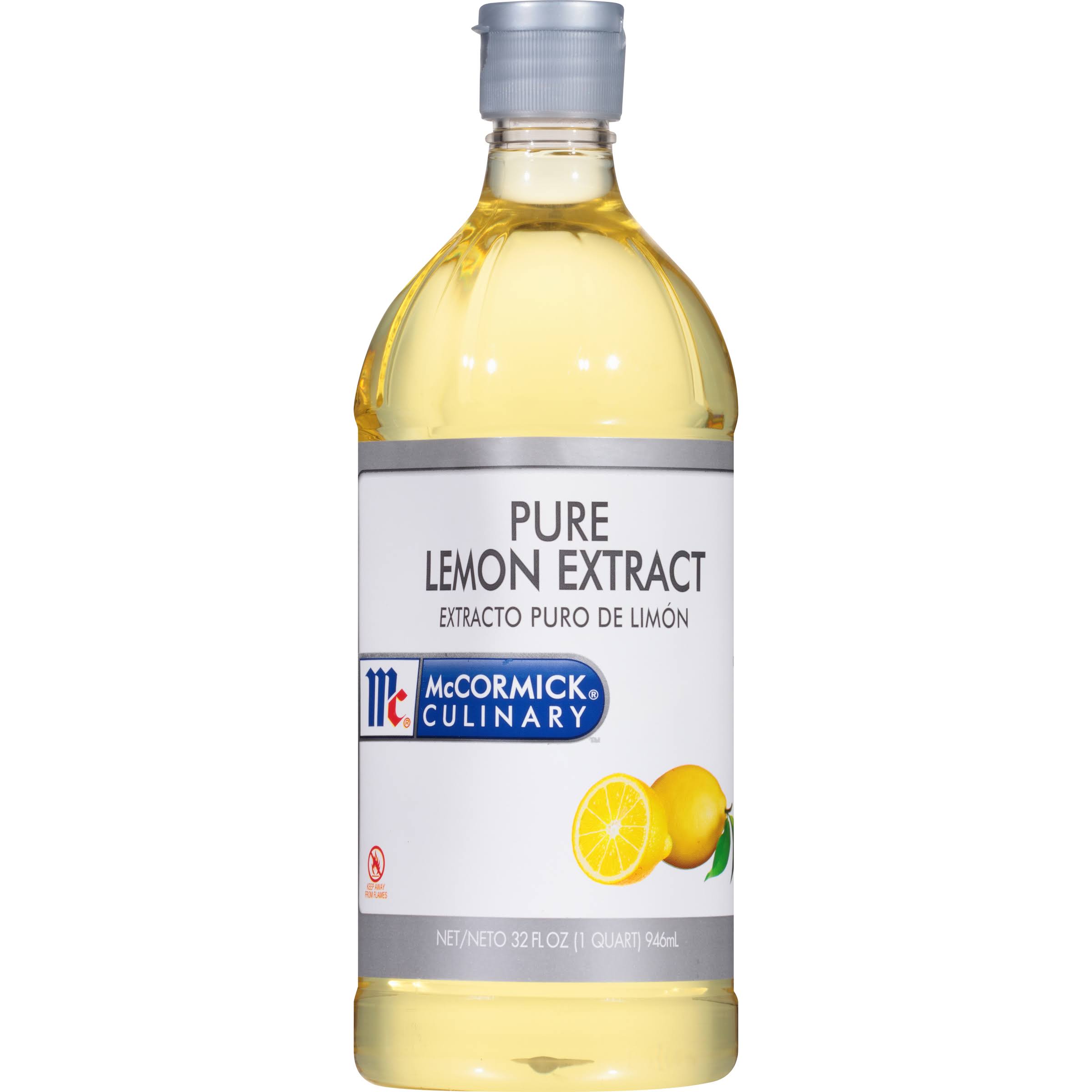 McCormick Culinary Pure Lemon Extract, 32 Fl Oz CT03s