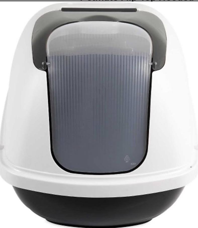 Petmate FlipTop Jumbo Hooded Litter Pan CT03s