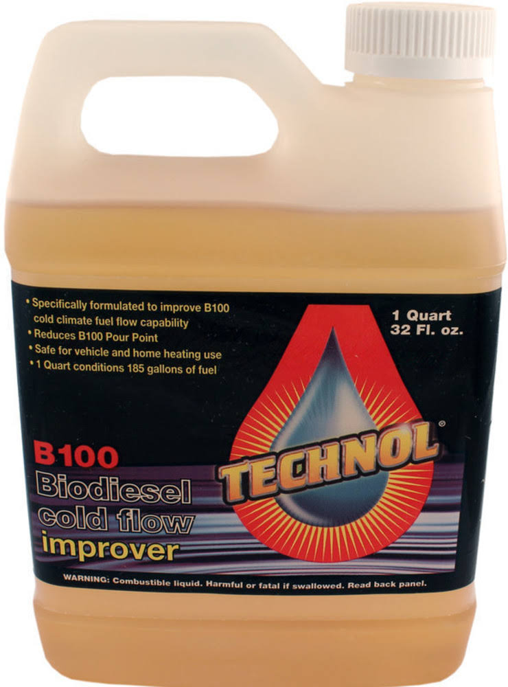 🔥1 Quart Technol Biodiesel AntiGel B100 Cold Flow Treatment