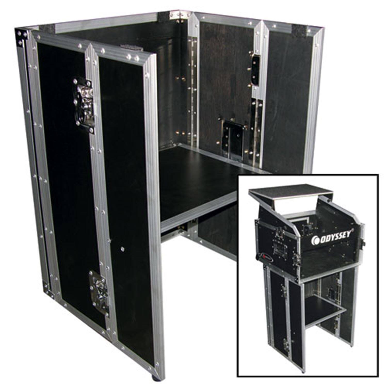 odyssey fzf5437t fold-out dj table stand