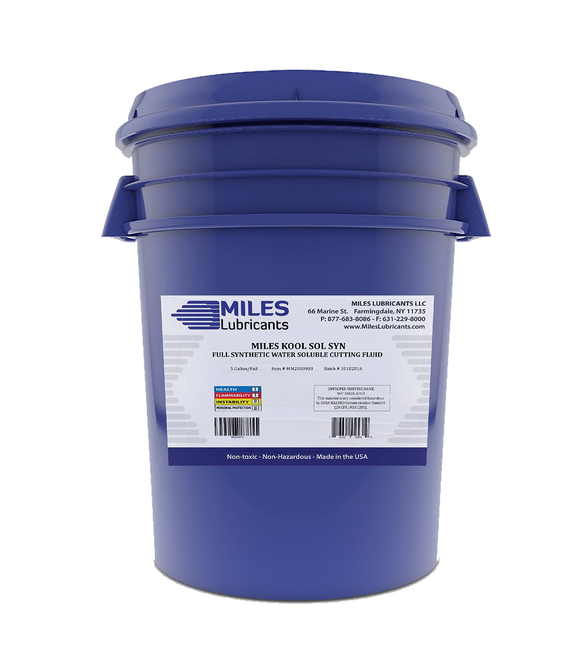 Miles Lubricants Miles Kool Sol Syn Full Synthetic Water Soluble