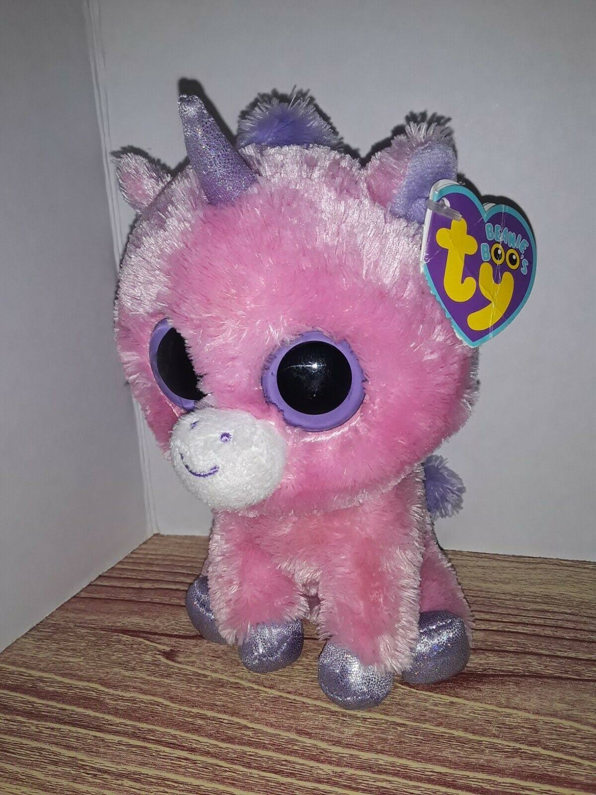 🔥Ty Beanie Boos Magic The Pink Unicorn - CT-03-s