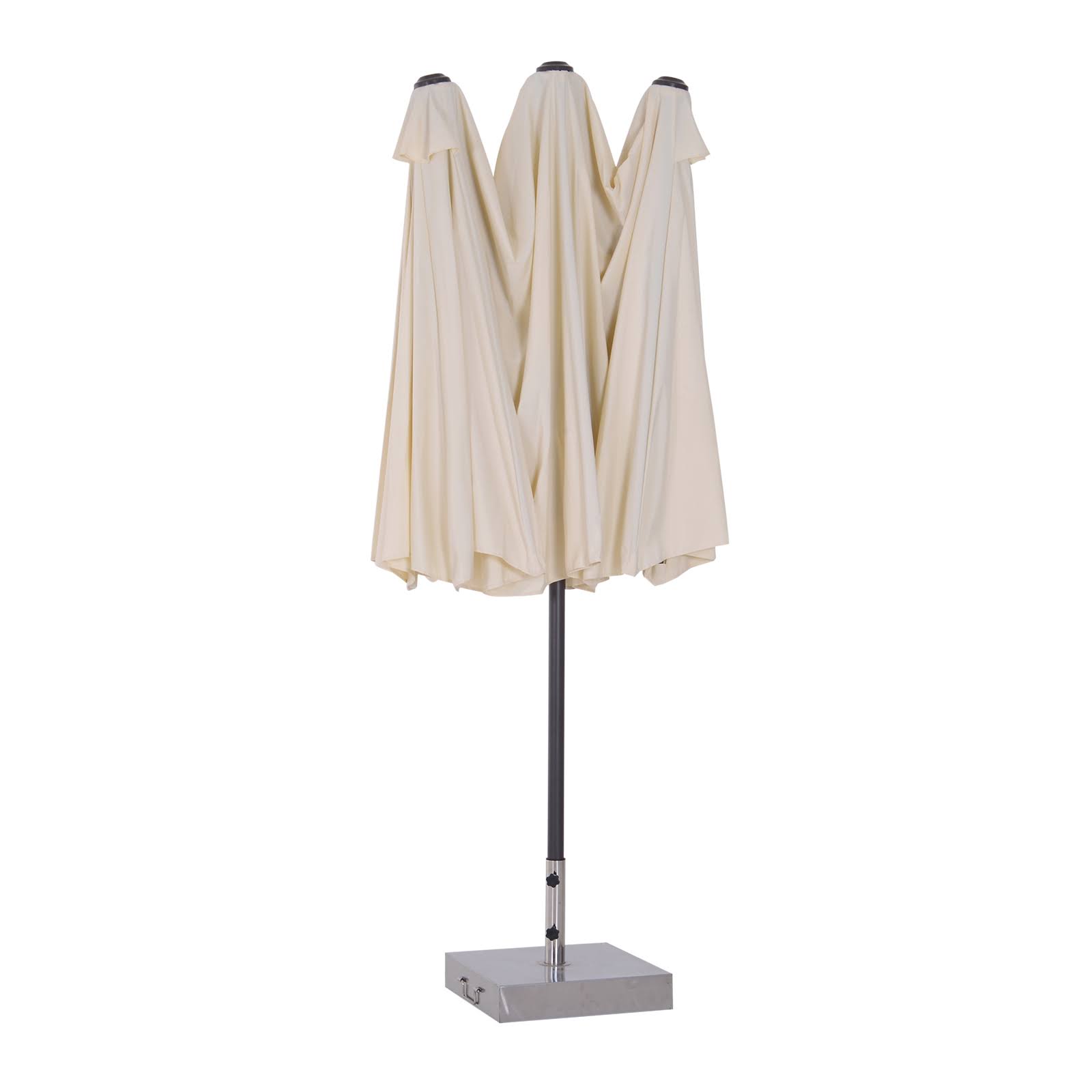 🔥Outsunny DoubleSided Patio Umbrella Parasol Sun Shelter Canopy Shade