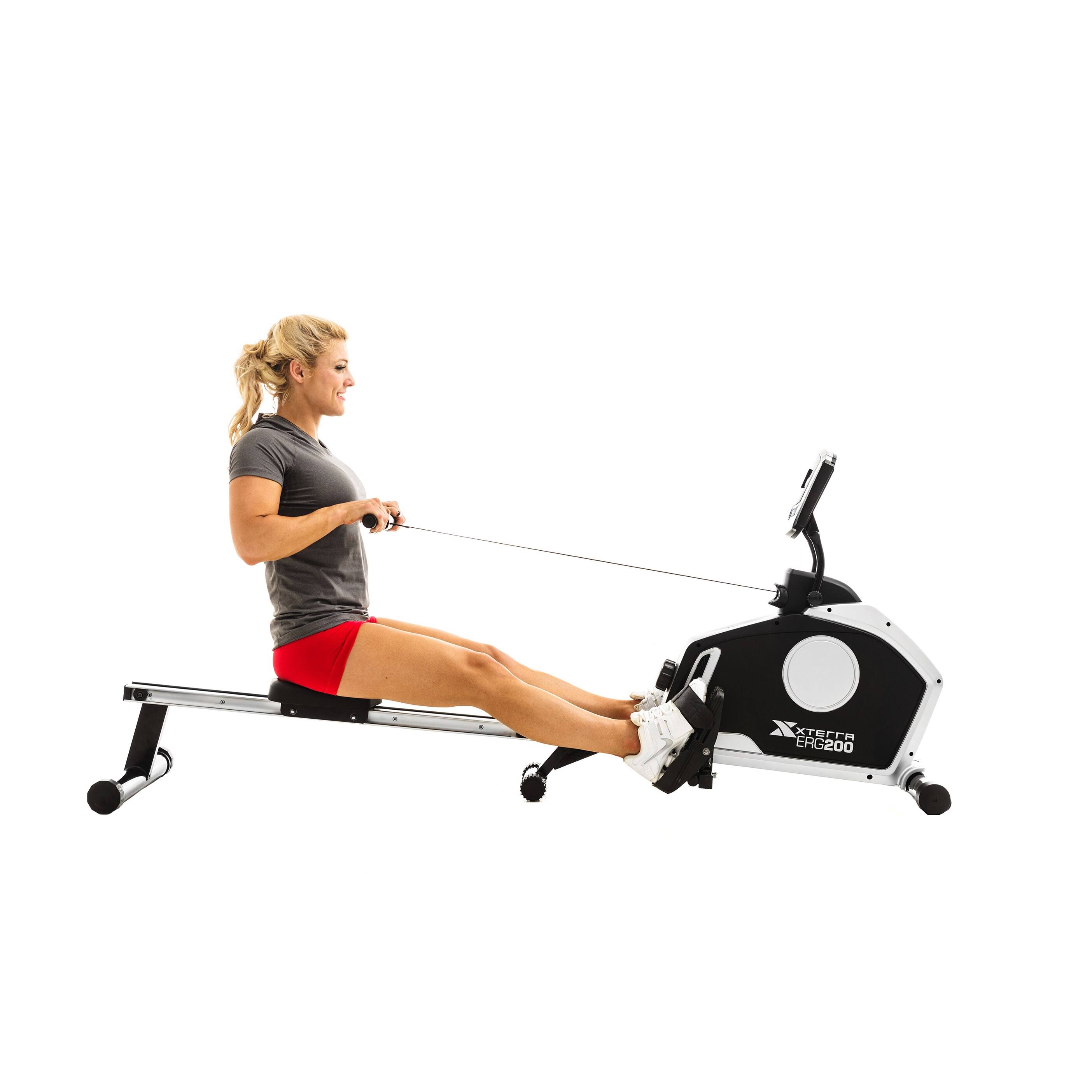 🔥Xterra ERG200 Rowing Machine - Black - CT-03-s