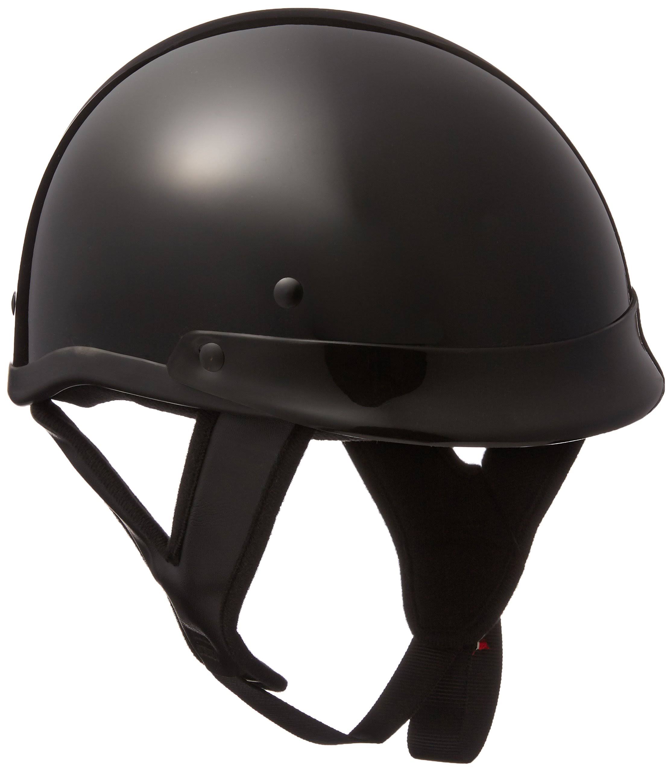 🔥Skid Lid Traditional Helmet Black MD CT03s