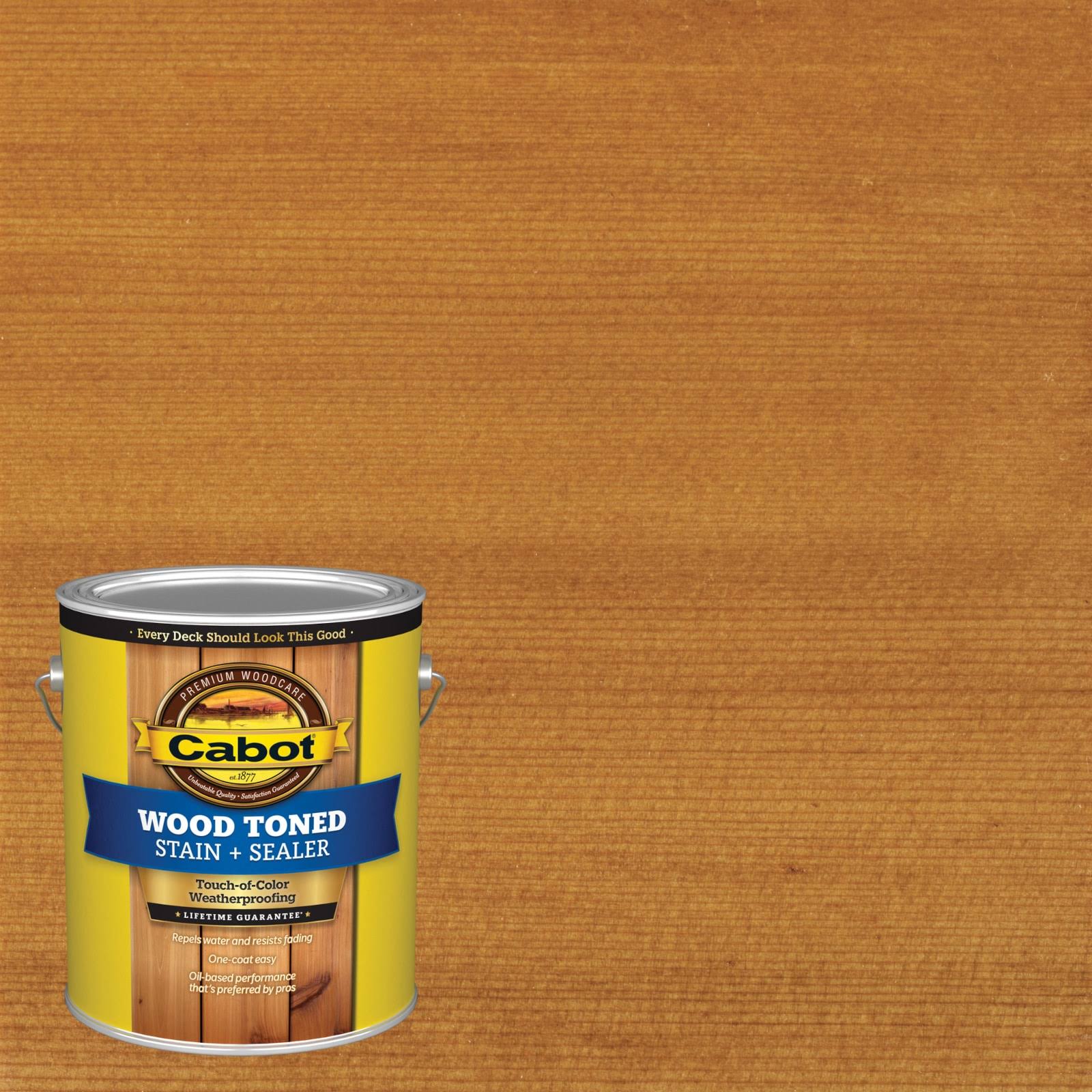 🔥Cabot Wood Toned Deck Siding Stain, Heartwood 1 gal canister CT03s