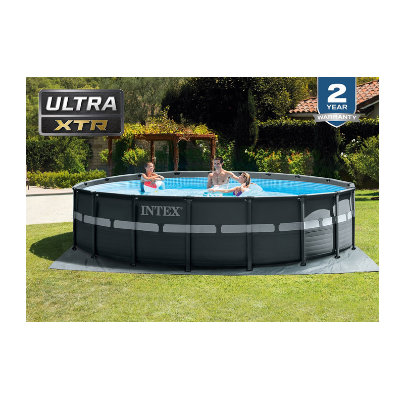 18ft X 52in Ultra XTR Frame Pool Set with Sand Filter Pump - LIDL