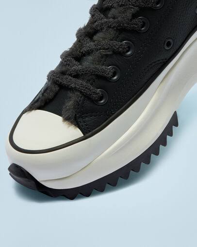 Converse Black Cozy Club Run Star Hike 