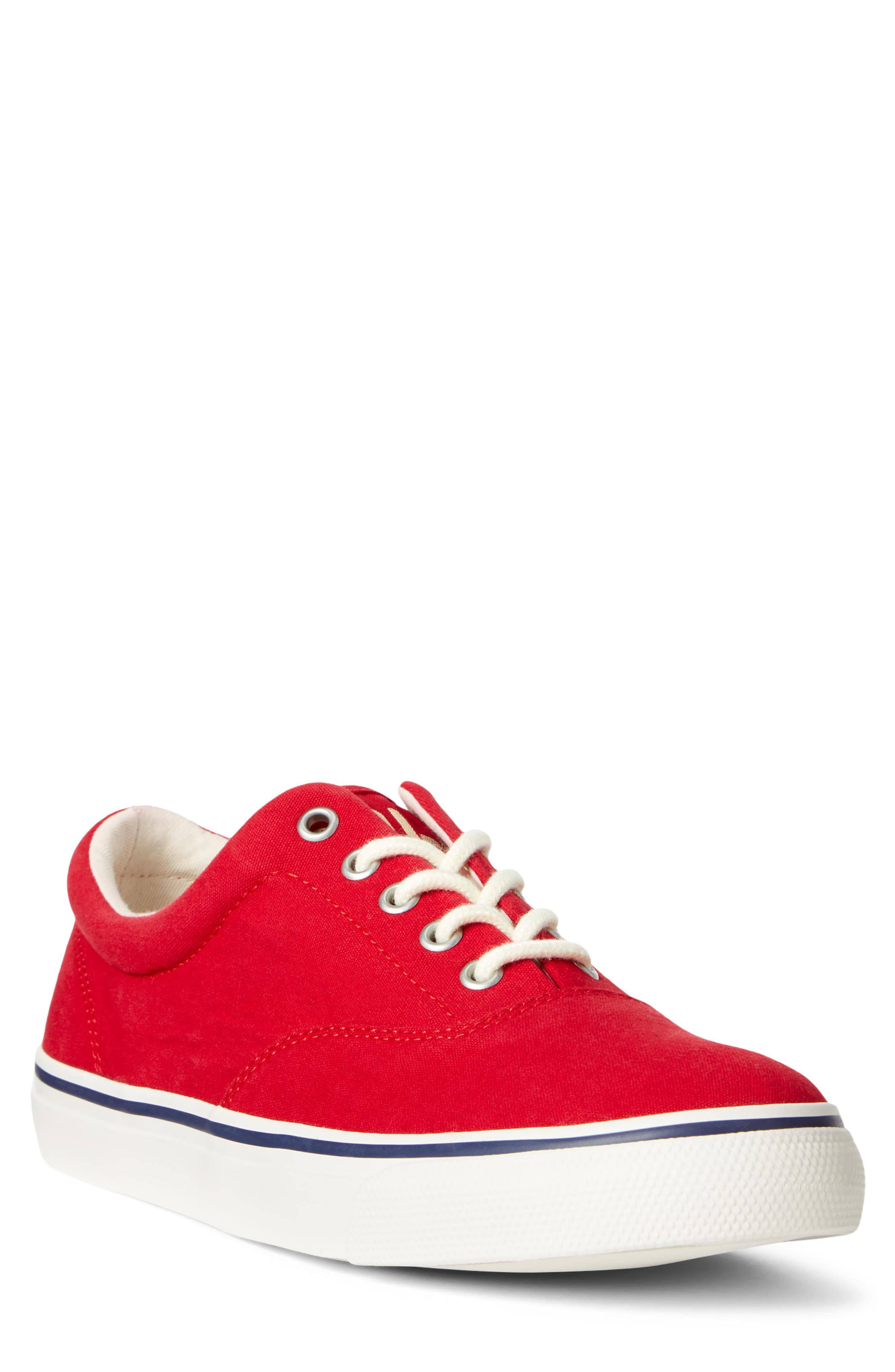 ralph lauren harpoon canvas sneaker