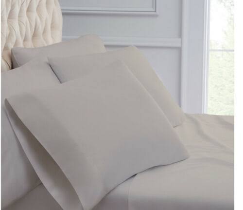 Hotel Style 1200 Thread Count KING Sheet Set Cotton Blend Moisture Wicking White 