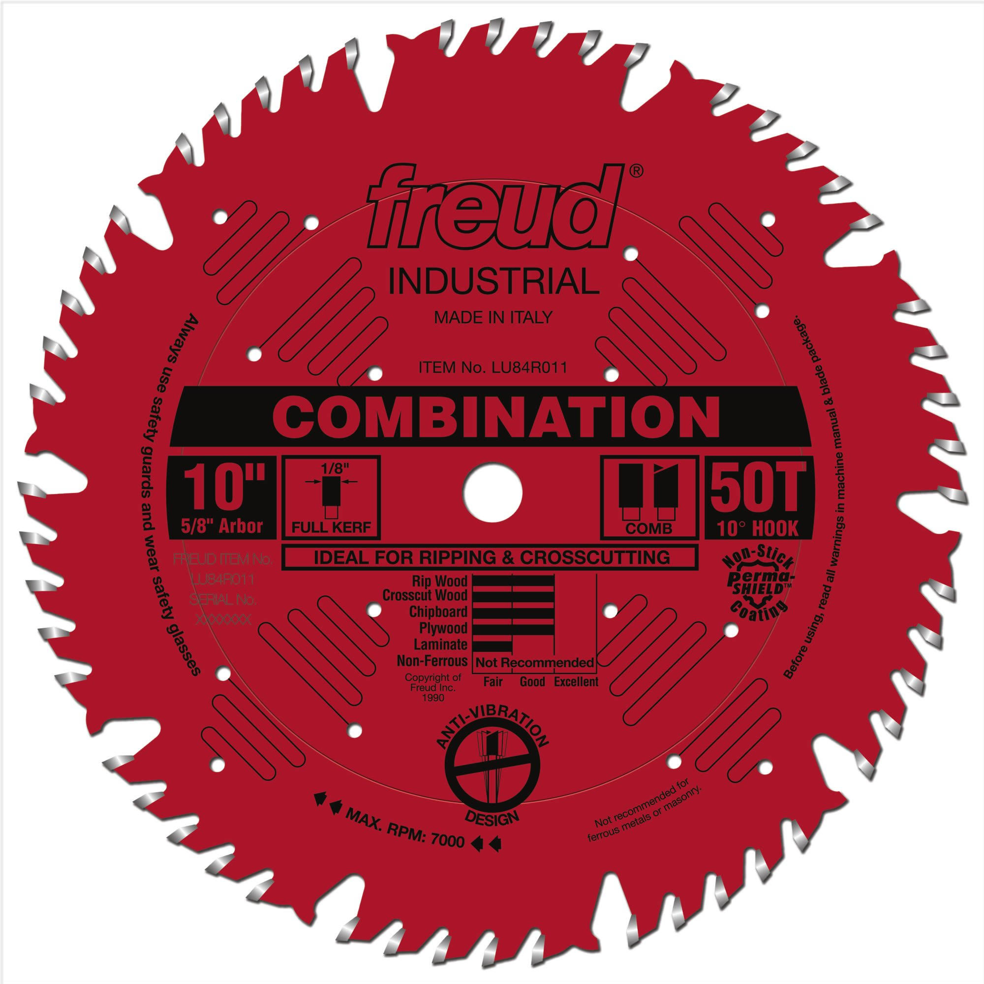 Freud LU84R011 10x22 Combination Blade MintFabStore