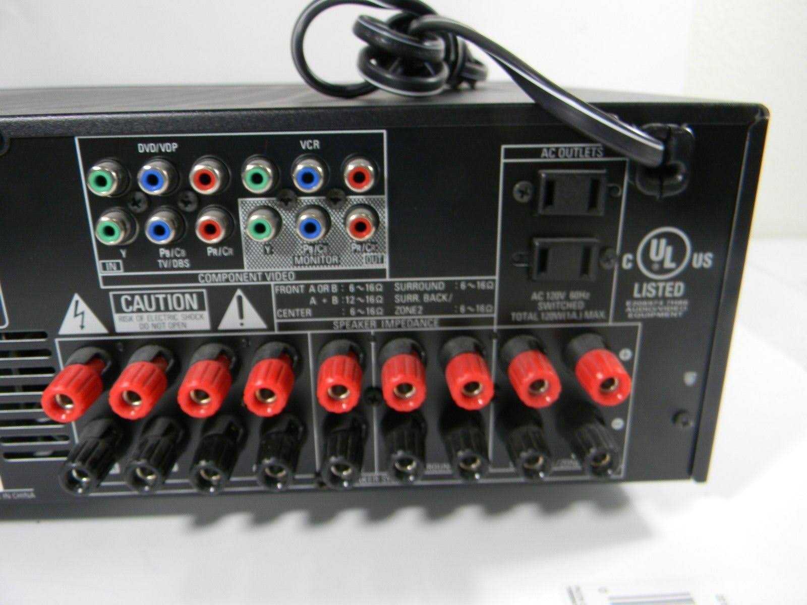 Denon AVR1706 AV receiver 7.1 channel 525 Watt (total