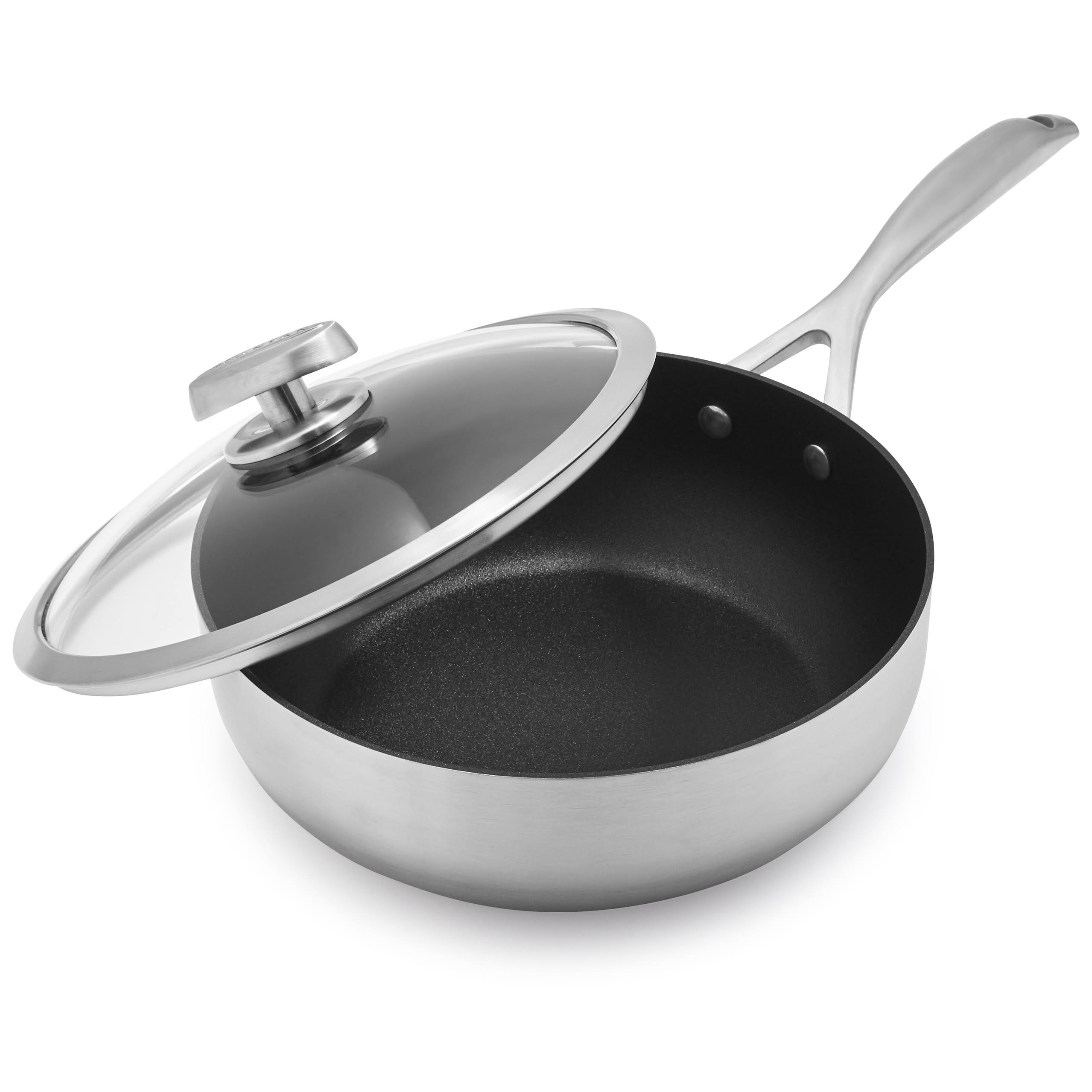 Scanpan CS+ Deep Saut233; Pan with Lid, 4 qt. MintFabStore