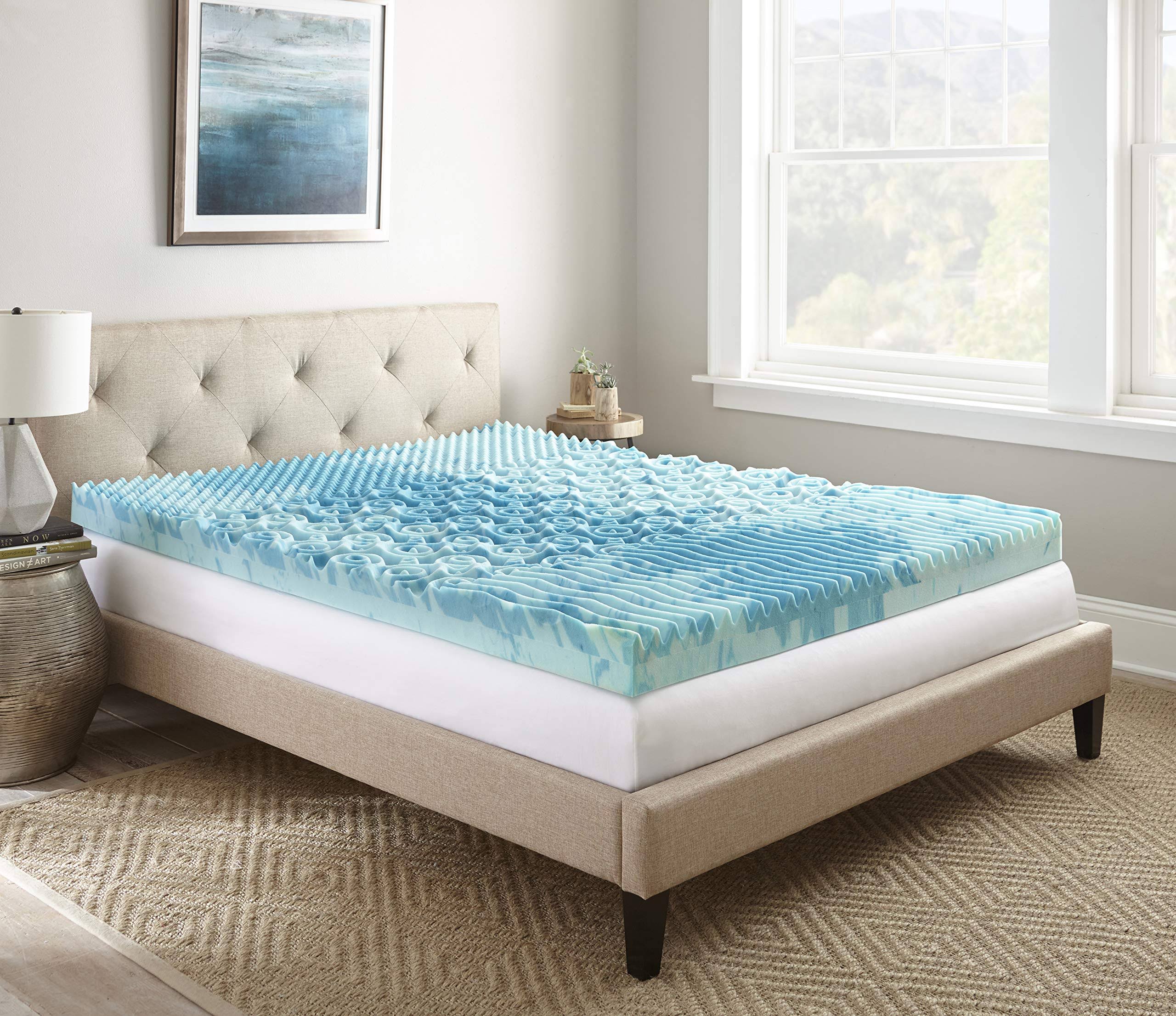 Beautyrest Hi Loft Air Mattress with Pump - Blue - Full - MintFabStore