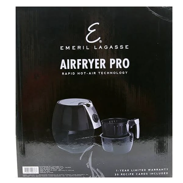Emeril Lagasse Air Fryer Pro Refurbished Black MintFabStore