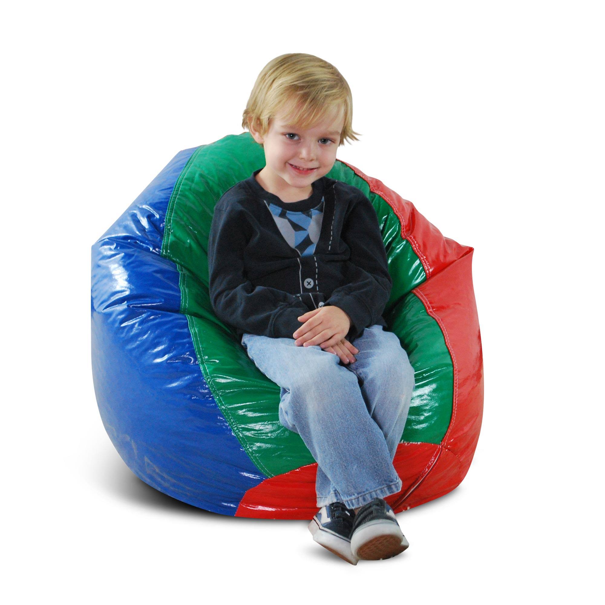 Wetlook Vinyl Junior Pure Bead Bean Bag Multi Color - MintFabStore