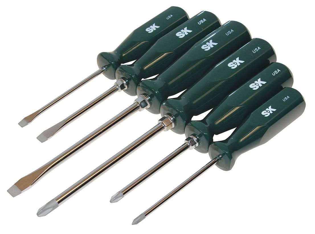 SK Sure Grip 6 Piece Automotive Screwdriver Set 86326 MintFabStore