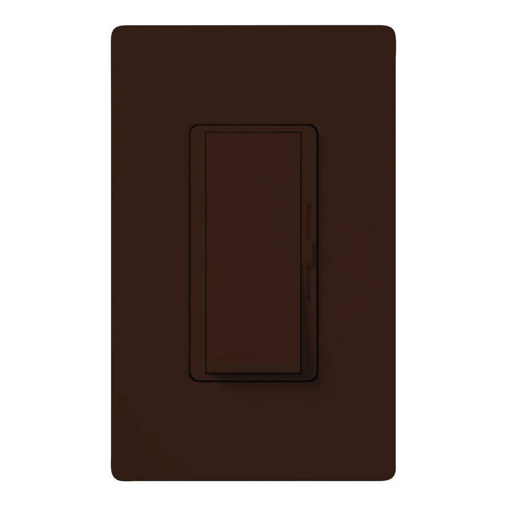 Lutron DV103PBR Diva 1000W 3Way Dimmer Brown MintFabStore
