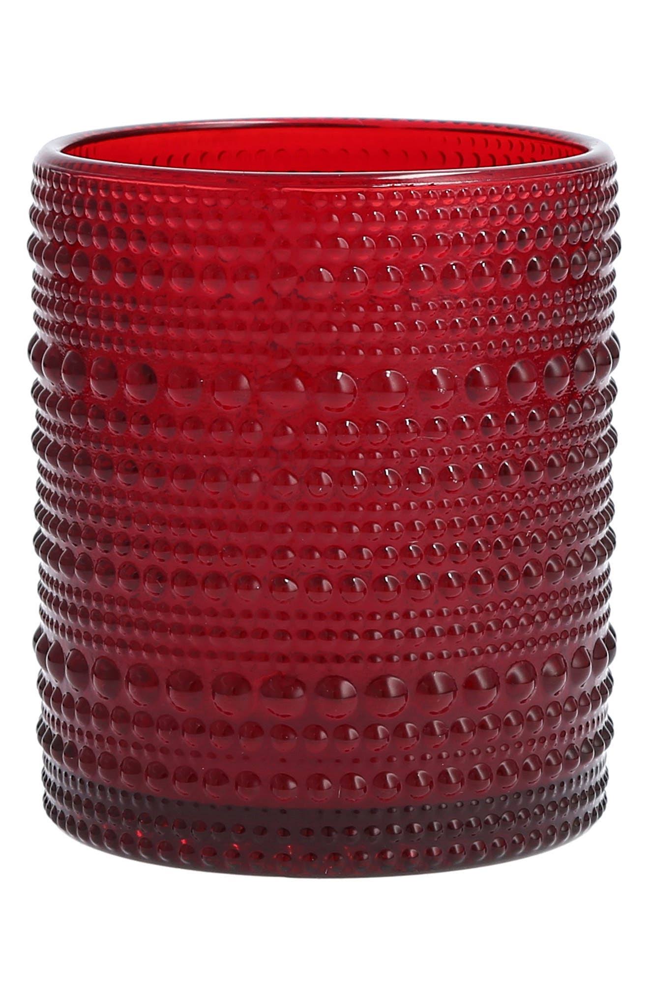 Fortessa Jupiter Double Old Fashioned Glass, Set of 6 Red MintFabStore