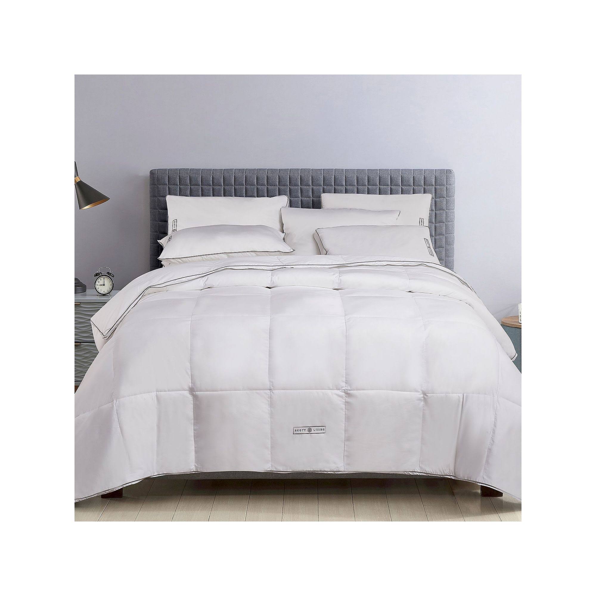 Scott Living Tencel Comforter, White, Full/Queen MintFabStore