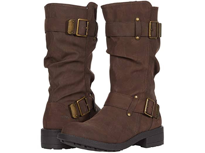 trumble heirloom tan biker boot