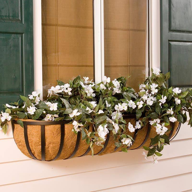 24x22 XL Standard Window Box w/ XL Coir Liner MintFabStore