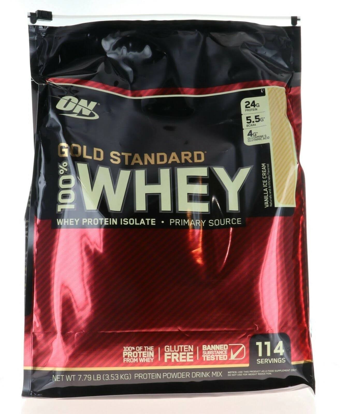 100 Whey, Double Rich Chocolate , 114 Servings (7.64 lb) MintFabStore
