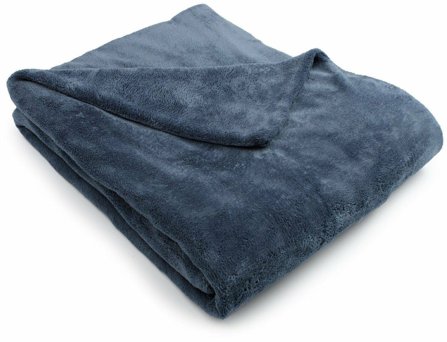 Sunbeam SlumberRest Camelot Microplush Heated Throw - Lagoon - MintFabStore