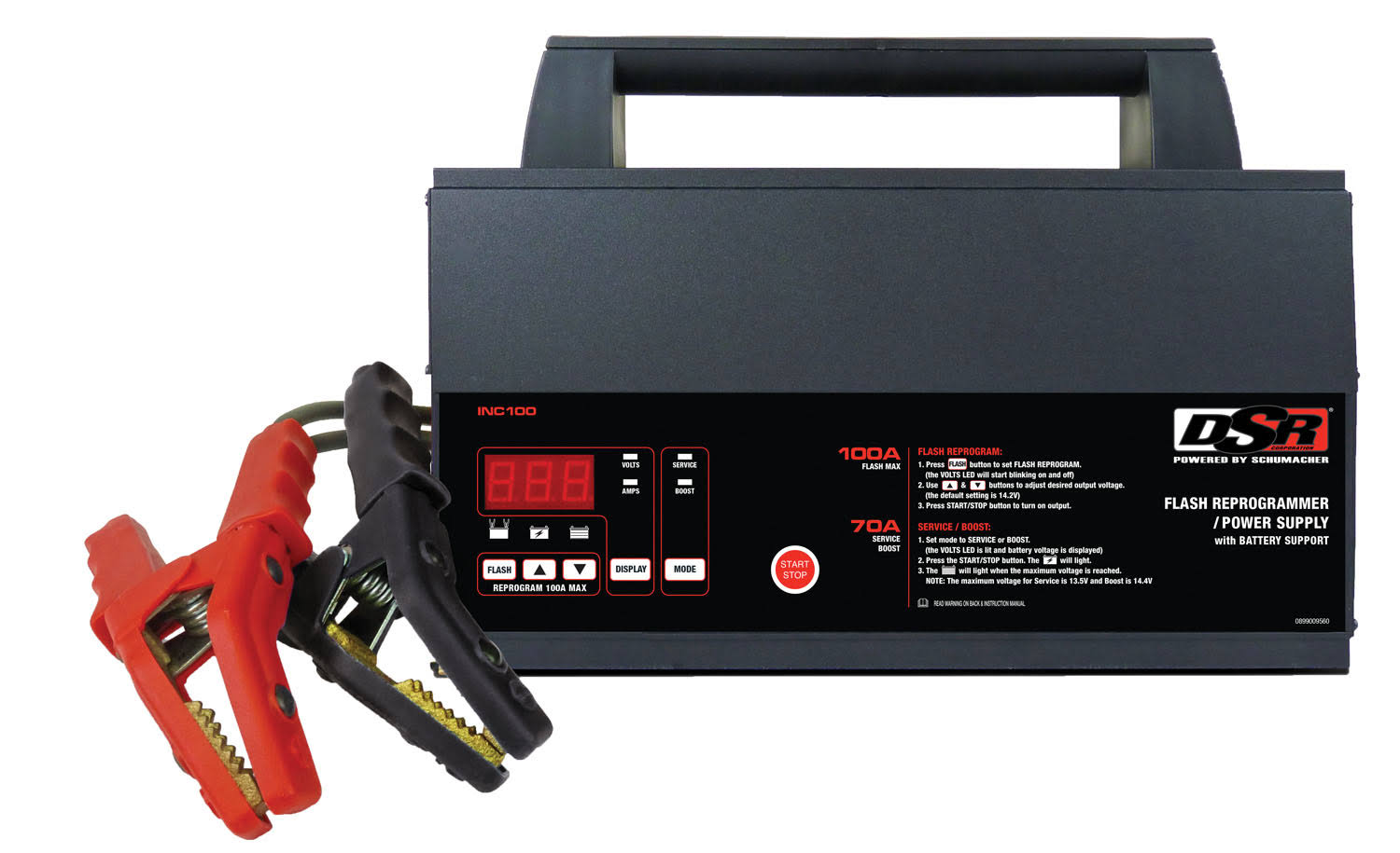 Schumacher INC100 Flashing Power Supply /AUTOMATIC Battery Charger