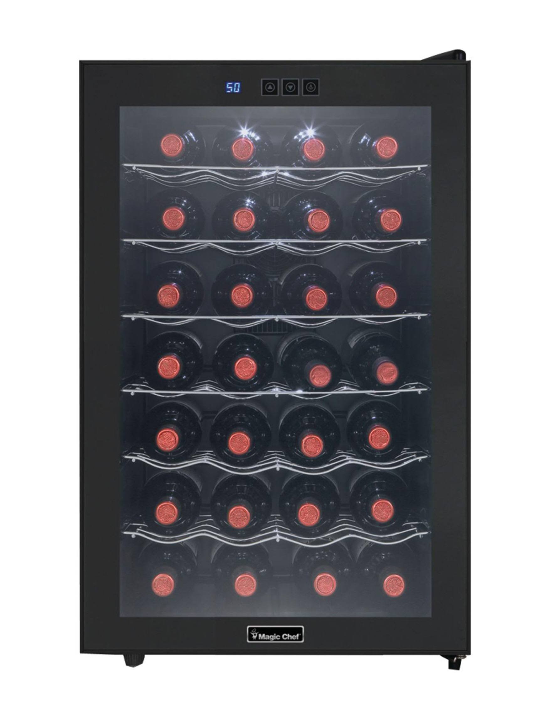 Magic Chef MCWC28B 28Bottle Wine Cooler MintFabStore