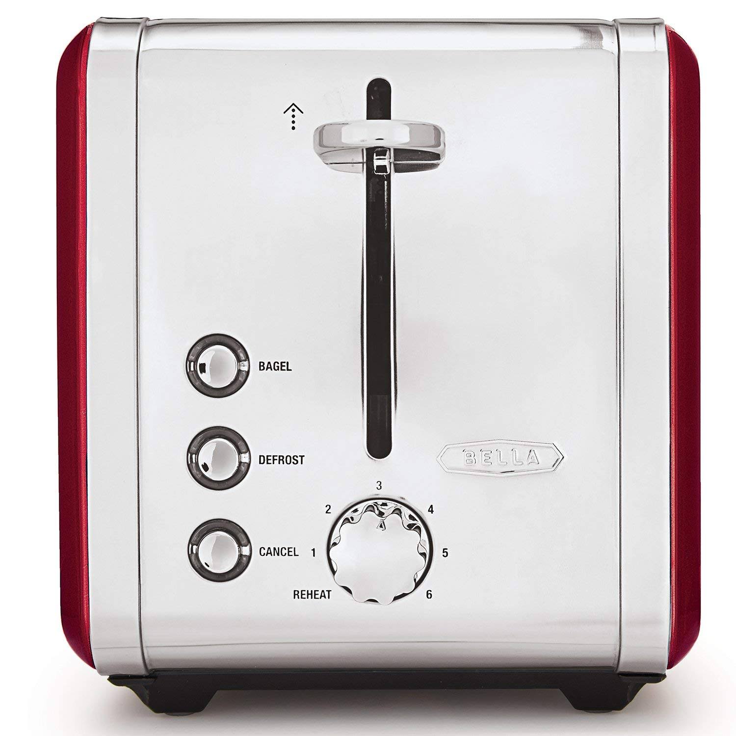 Bella Linea Collection 2Slice Toaster Red MintFabStore