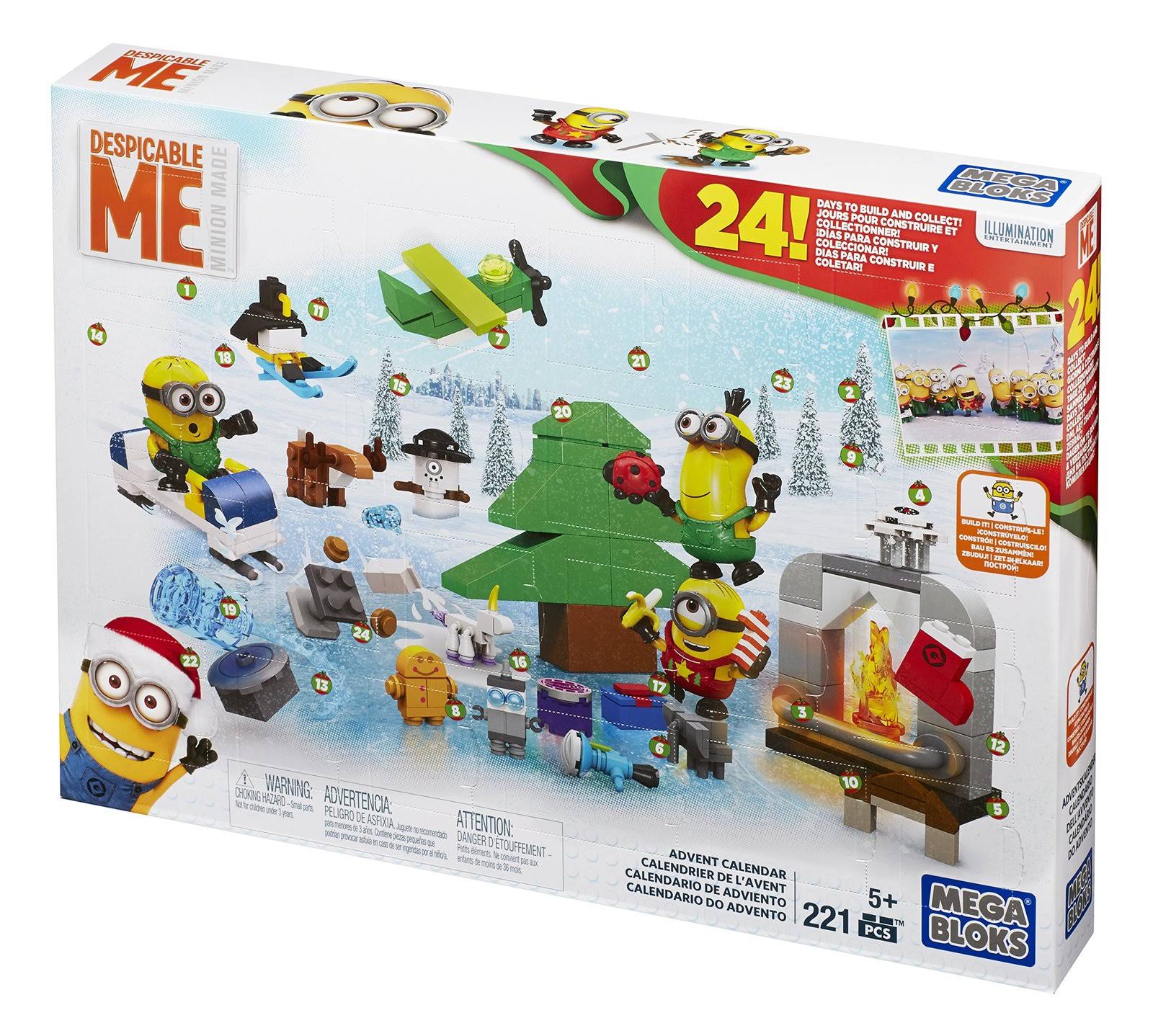 Mega Bloks Minions Movie Advent Calendar MintFabStore