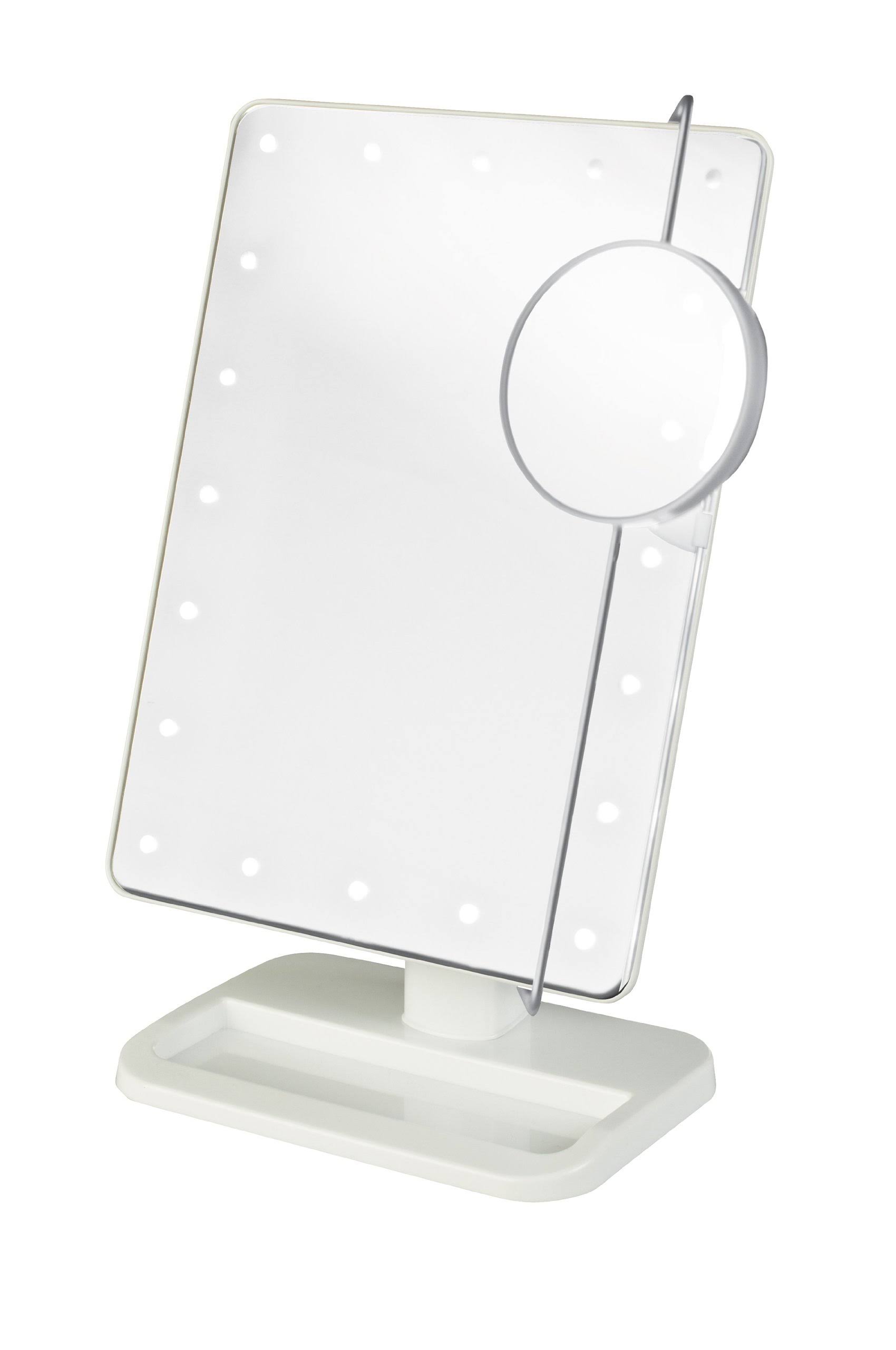 Jerdon Mirror, Makeup, LED Lighted MintFabStore