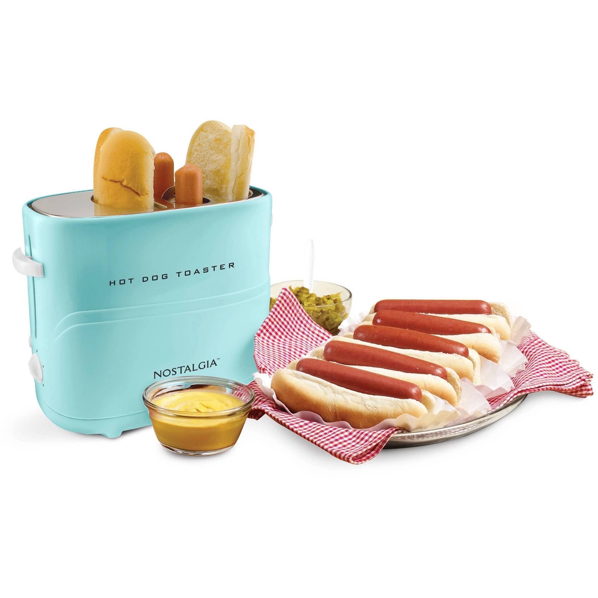 Nostalgia Hot Dog Toaster Aqua MintFabStore