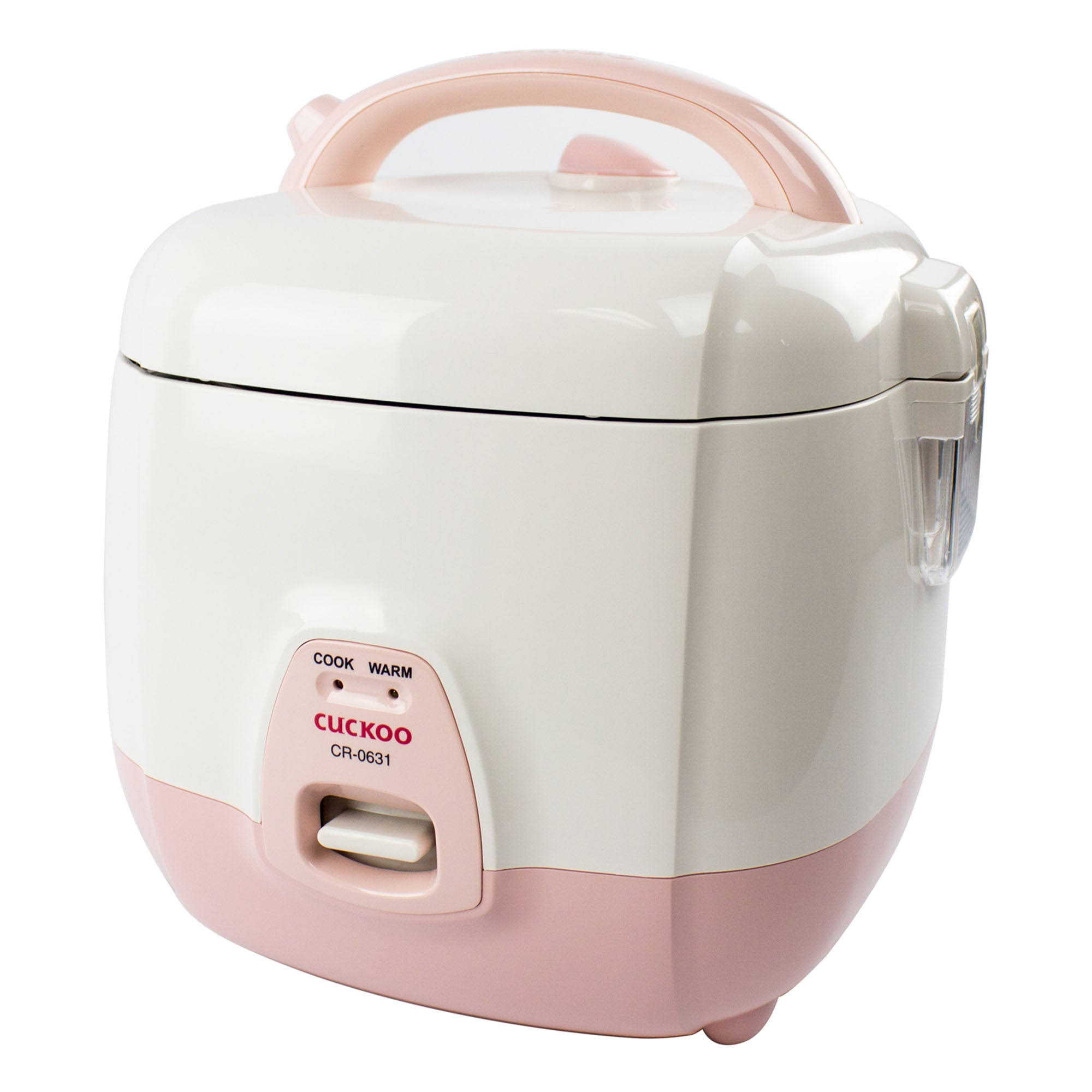 Cuckoo CR-0631 6 Cups Electric HEATING Rice Cooker, Pink - MintFabStore