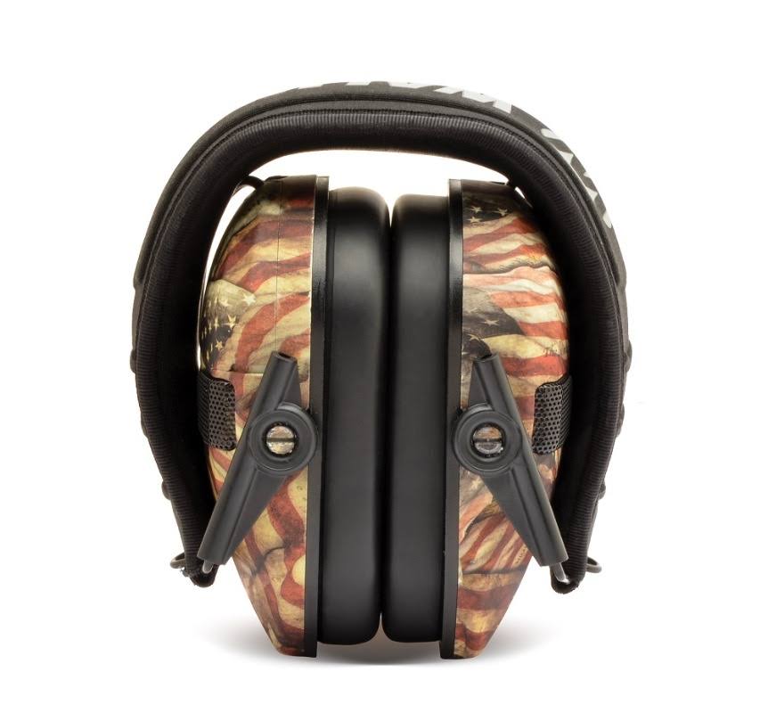 Walker’s Game Razor Slim Electronic Ear Muffs, American Flag MintFabStore