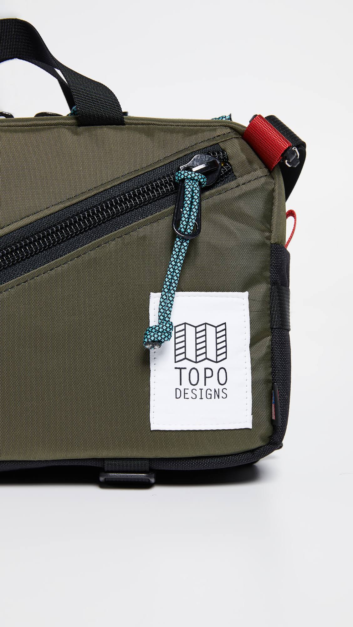 Topo Designs Quick Pack Olive/Black MintFabStore