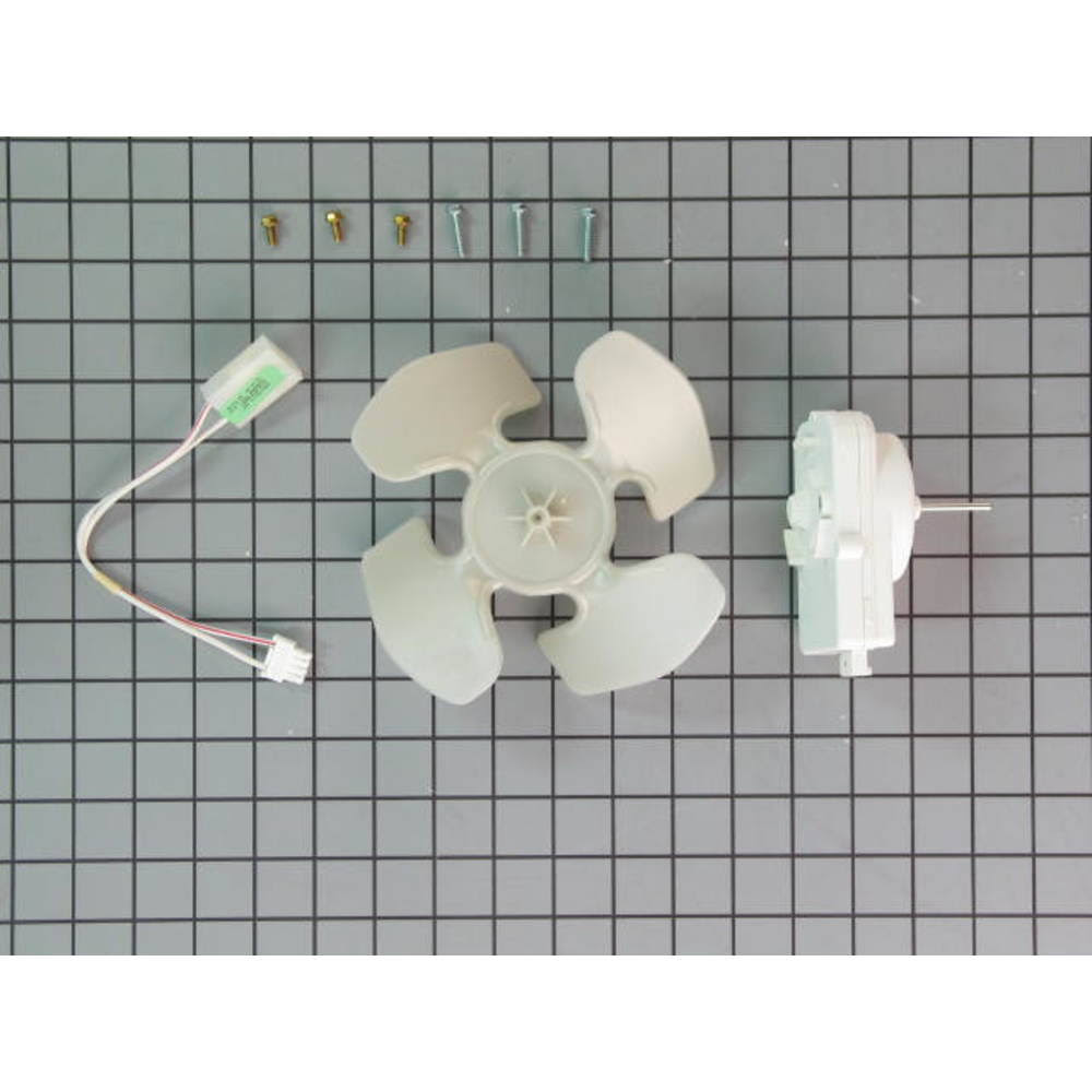 Whirlpool W10124096 Refrigerator Condenser Fan Motor Kit MintFabStore